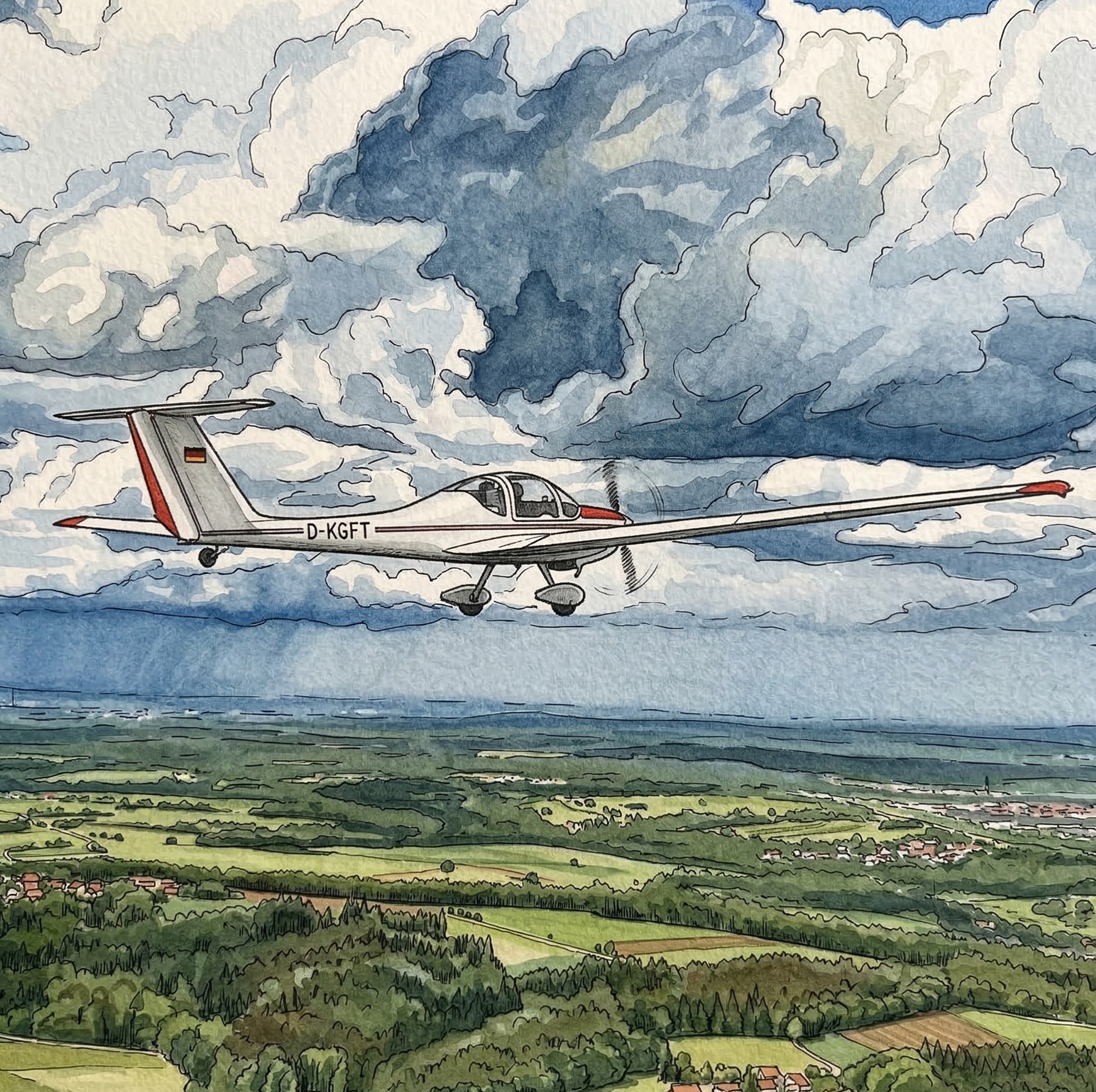 Flug-Gutschein Segelflugplatz Altdorf